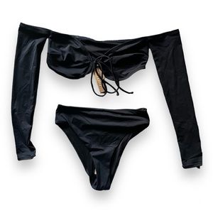 Skins two piece swim set